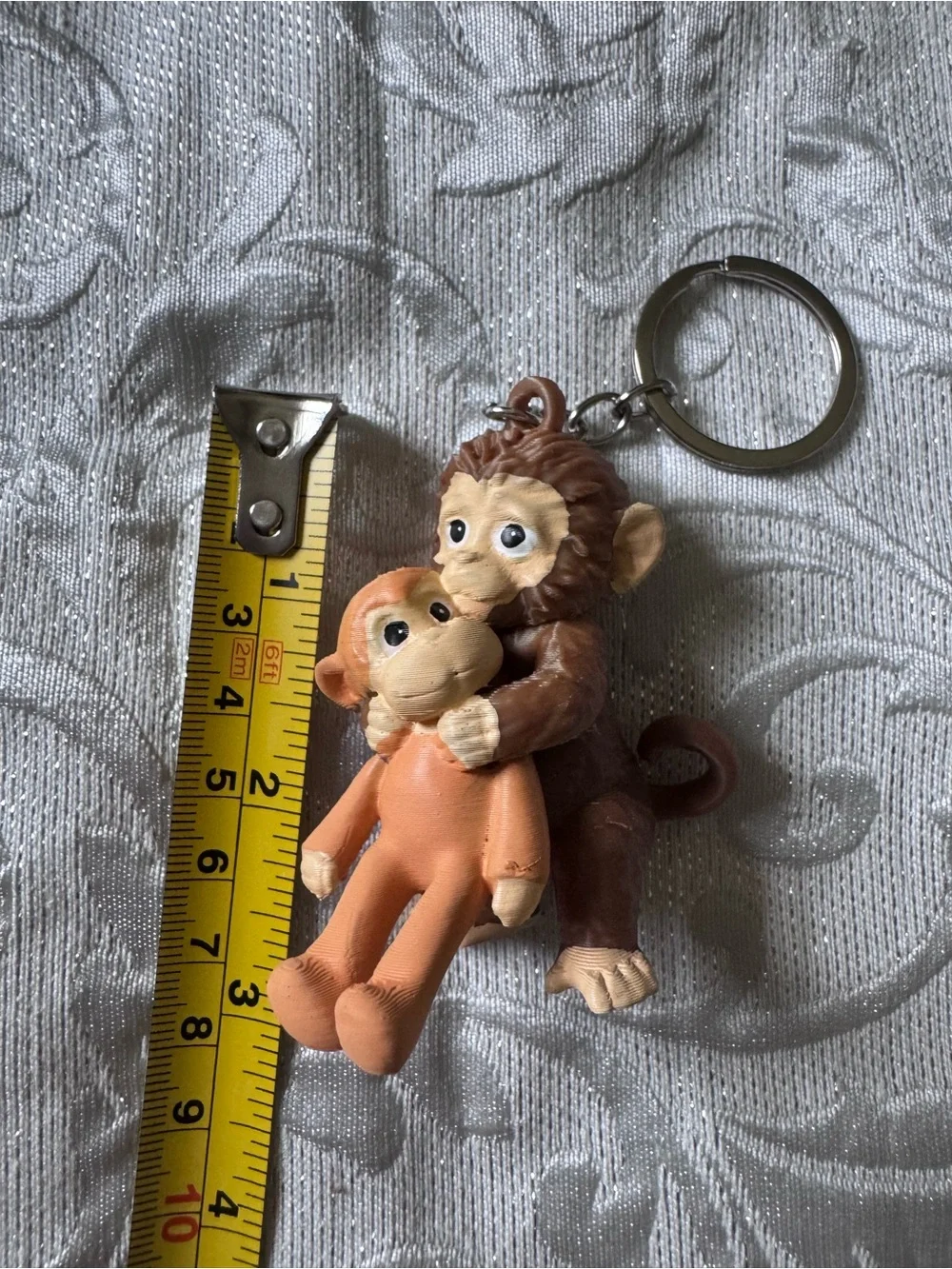 Punch Monkey Keychain  - Viral Japanese Macaque Inspired Bag Charm